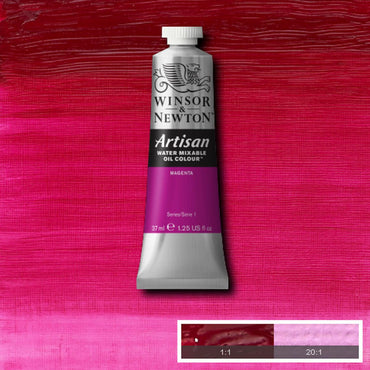 Tinta Óleo Solúvel em Água Winsor & Newton Artisan 37ml S1 380 Magenta