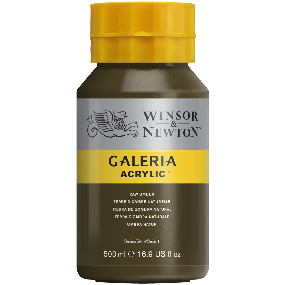 Tinta Acrílica Galeria Winsor & Newton 500ML 554 Raw Umber
