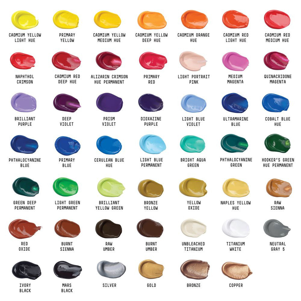 Tinta Acrílica Liquitex Basics 22ml 48 Cores