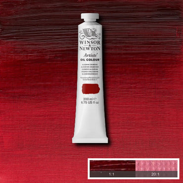 Tinta Óleo Artist 200ml Winsor & Newton S2 004 Alizarin Crimson