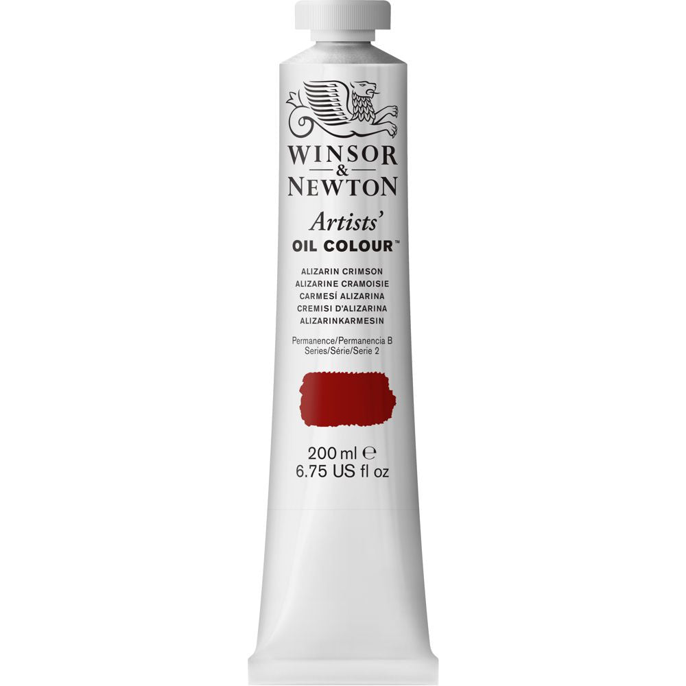 Tinta Óleo Artist 200ml Winsor & Newton S2 004 Alizarin Crimson