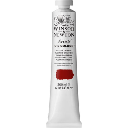Tinta Óleo Artist 200ml Winsor & Newton S2 004 Alizarin Crimson