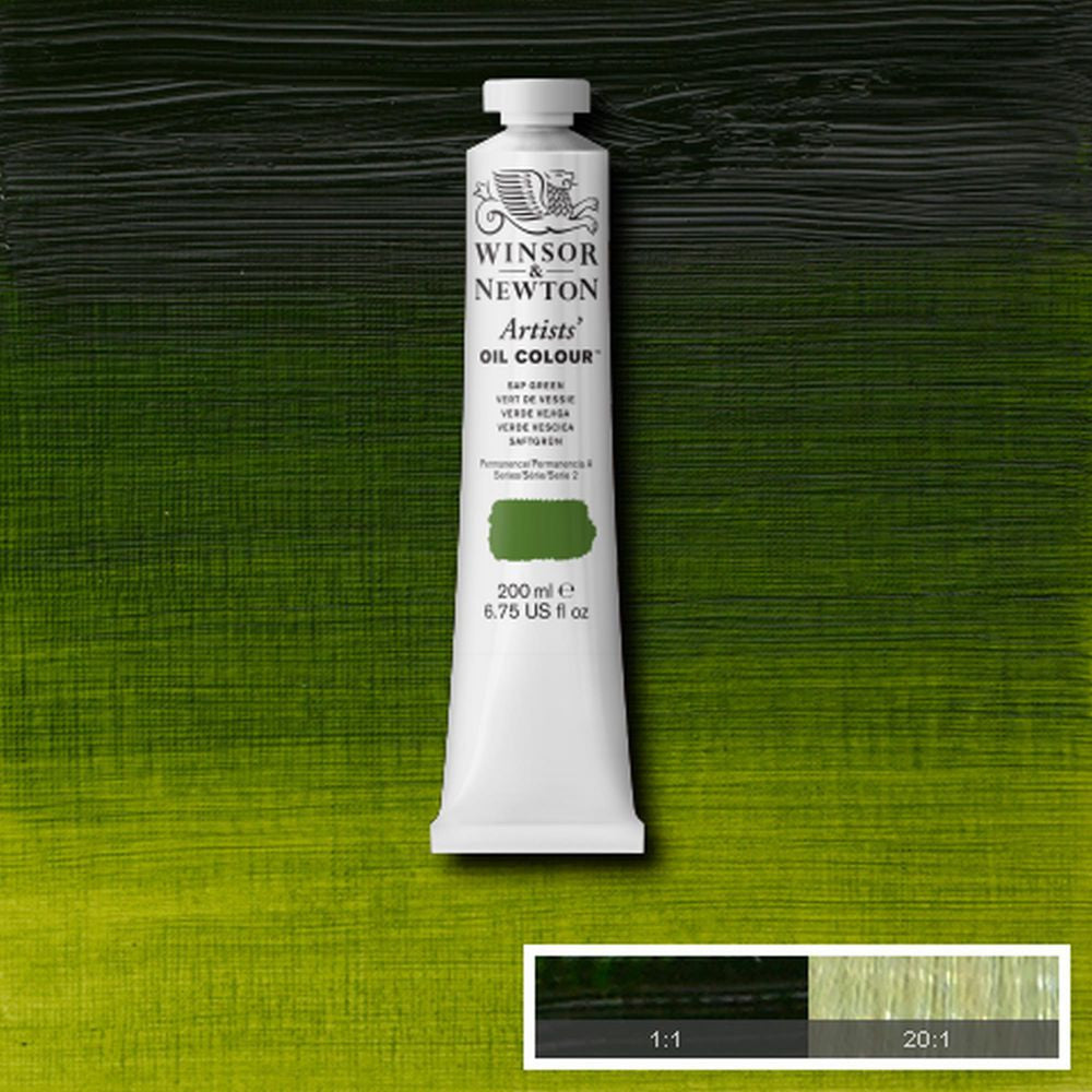 Tinta Óleo Artist 200ml Winsor & Newton S2 599 Sap Green