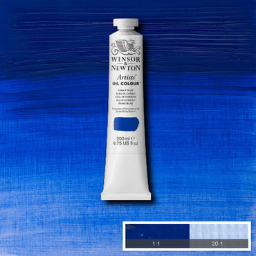 Tinta Óleo Artist 200ml Winsor & Newton S4 178 Cobalt Light Blue