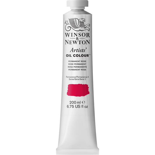 Tinta Óleo Artist 200ml Winsor & Newton S2 502 Permanent Rose