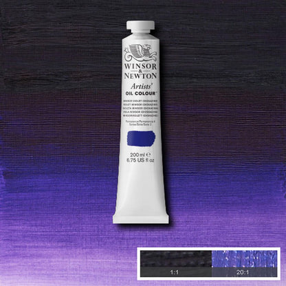 Tinta Óleo Artist 200ml Winsor & Newton S2 733 Winsor Violet Dioxazine