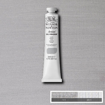 Tinta Óleo Artist 200ml Winsor & Newton S2 617 Silver