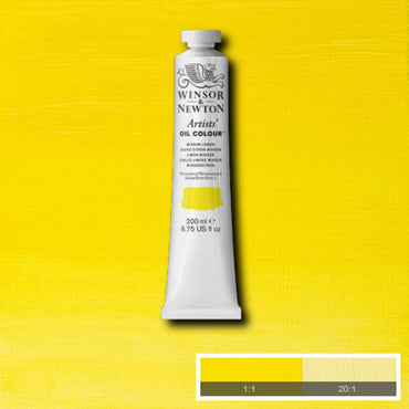 Tinta Óleo Artist 200ml Winsor & Newton S2 722 Winsor Lemon