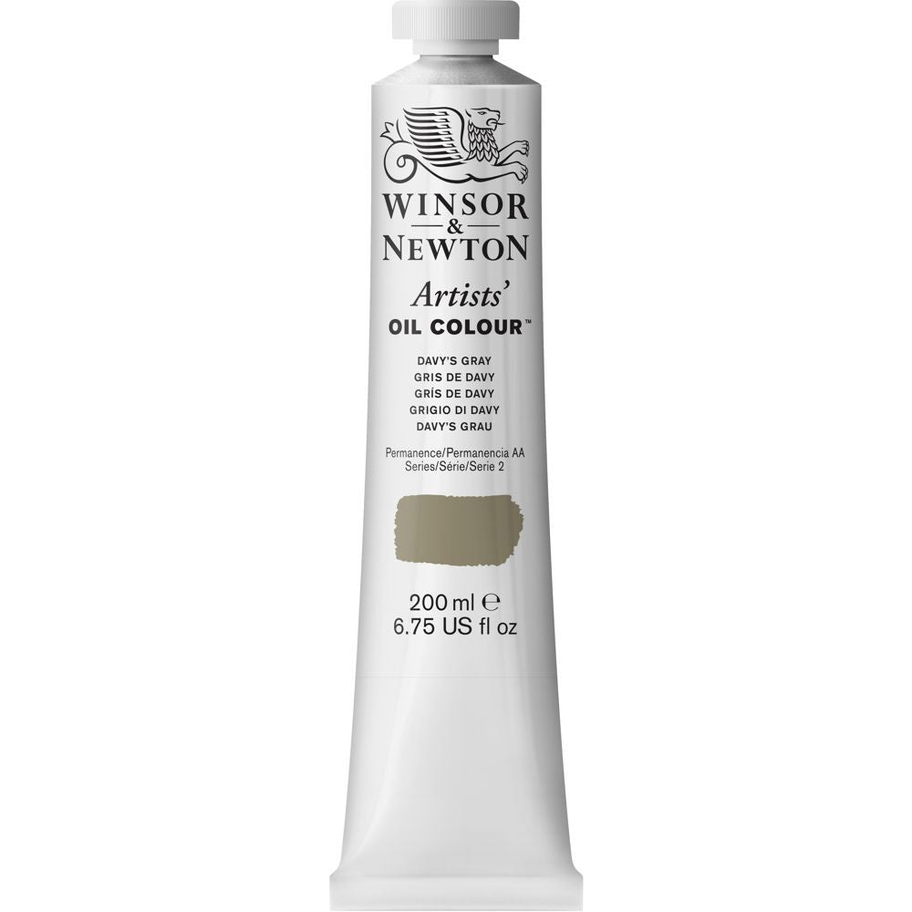 Tinta Óleo Artist 200ml Winsor & Newton S2 217 Davys Gray