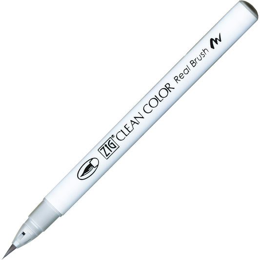 Caneta Pincel Kuretake Zig Clean Color Real Brush Pale Gray 097