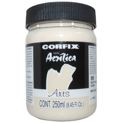 Tinta Acrílica Corfix Arts 250ml G1
