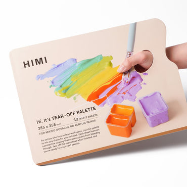 Paleta Descartável Himi 35,5x25,5cm 30 Folhas
