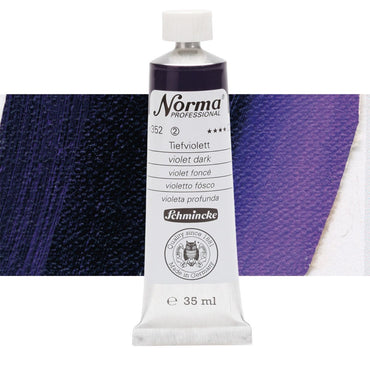 Tinta Óleo Schmincke Norma 35ml S2 352 Violet Dark