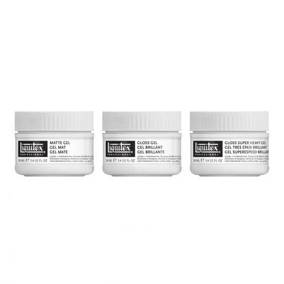 Conjunto Gel Medium Acrílico Liquitex 3 Unidades