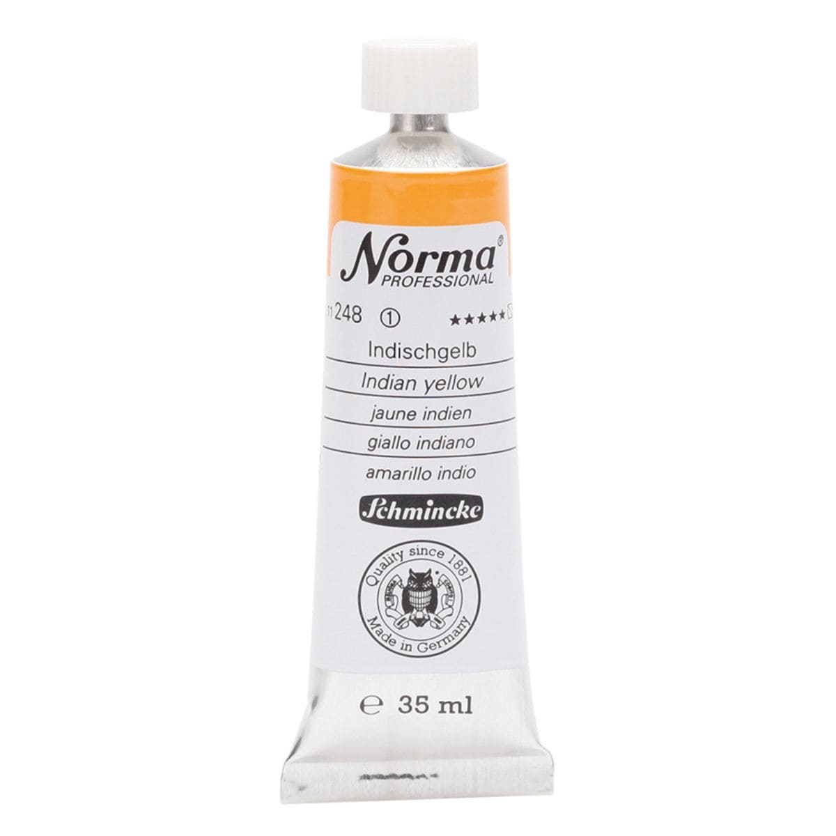 Tinta Óleo Schmincke Norma 35ml S1 248 Indian Yellow