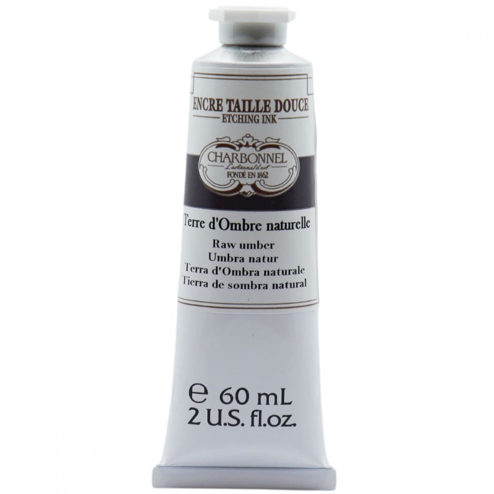 Tinta Para Gravura em Metal Raw Umber Charbonnel 60ml