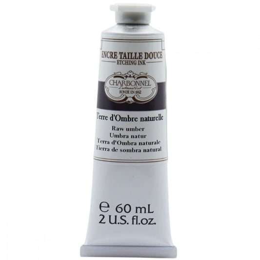 Tinta Para Gravura em Metal Raw Umber Charbonnel 60ml