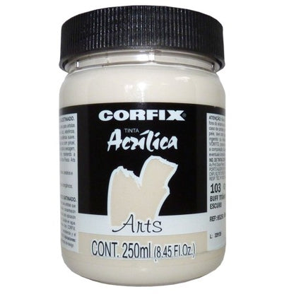 Tinta Acrílica Corfix Arts 250ml G1