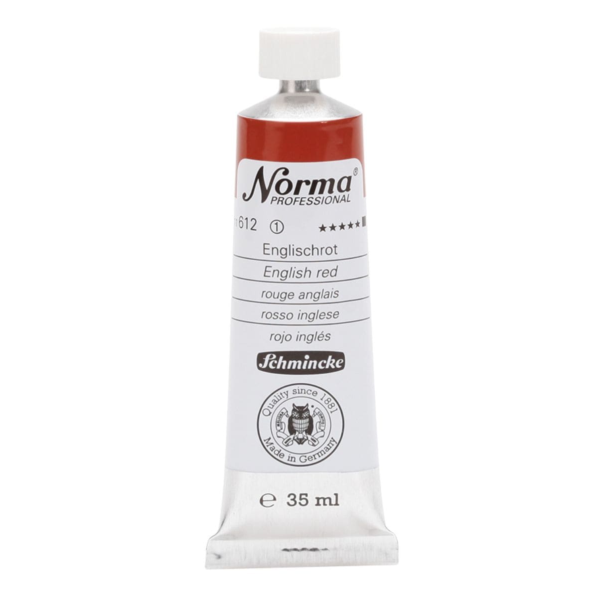 Tinta Óleo Schmincke Norma 35ml S1 612 English Red