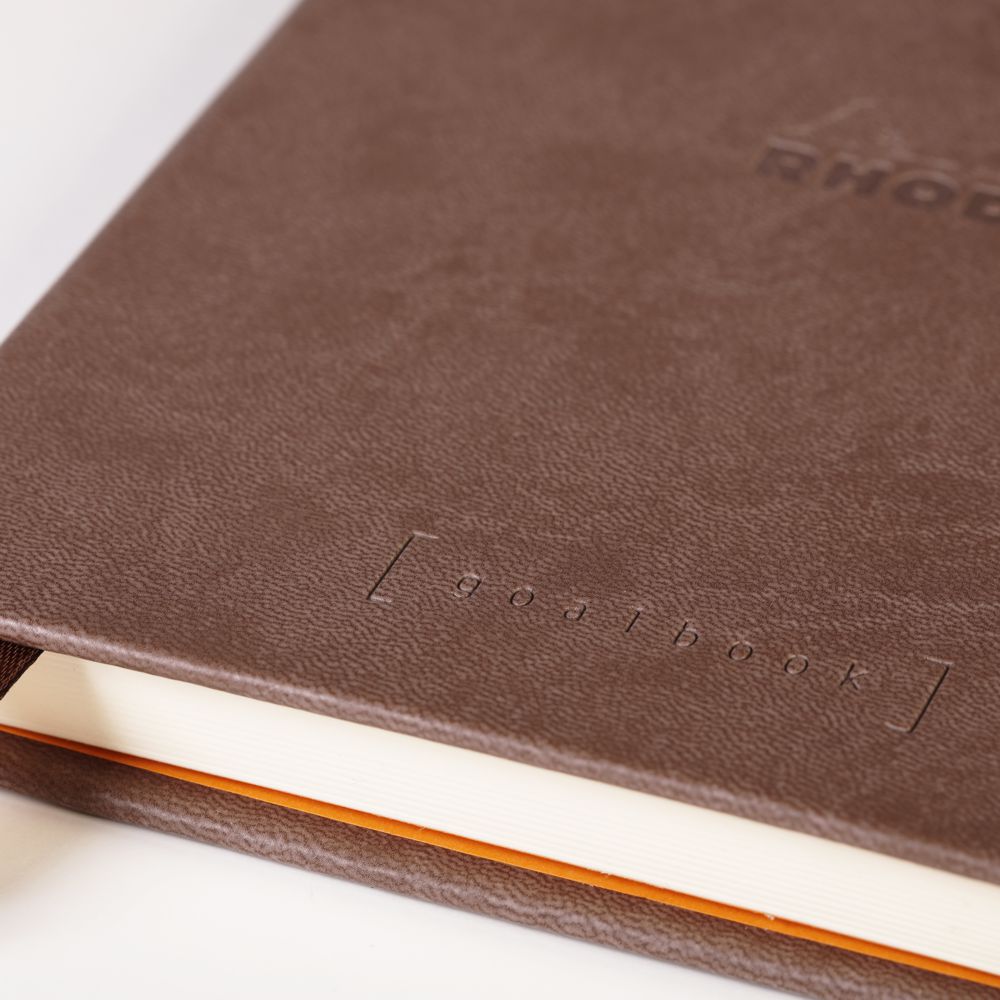 Caderno Goalbook Rhodia A5 Capa Dura Chocolate