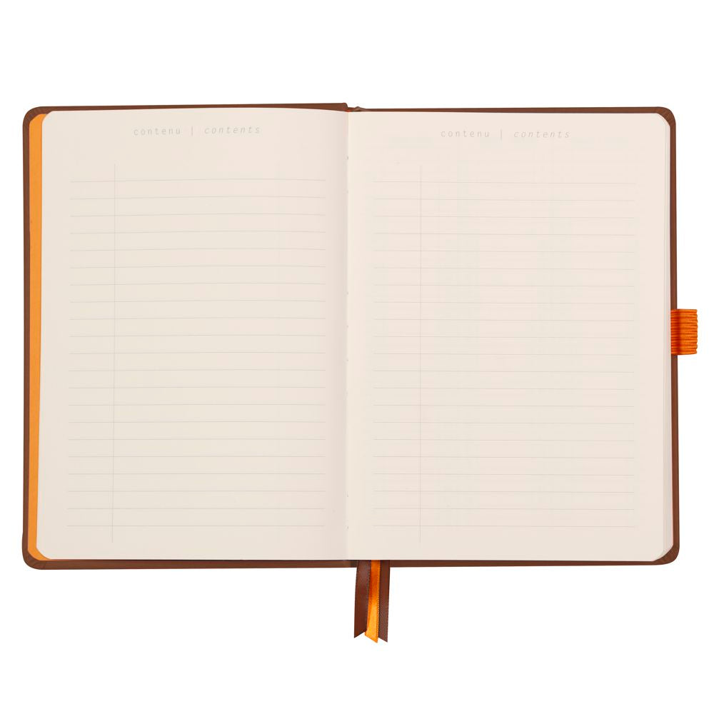 Caderno Goalbook Rhodia A5 Capa Dura Chocolate