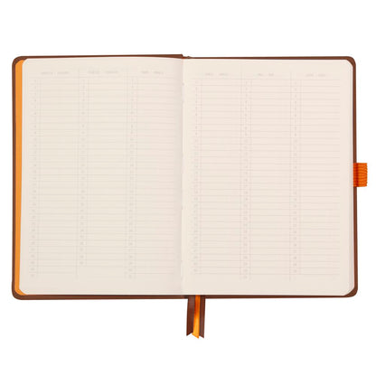 Caderno Goalbook Rhodia A5 Capa Dura Chocolate