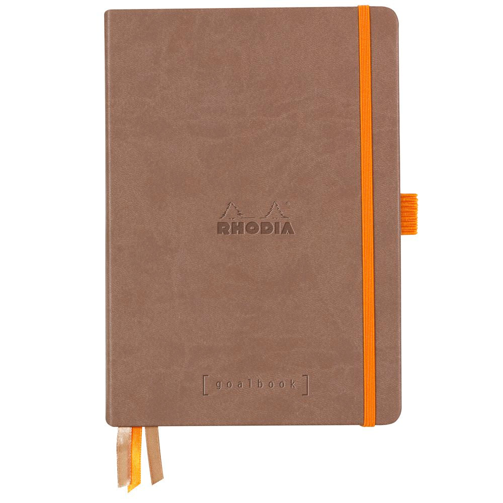 Caderno Goalbook Rhodia A5 Capa Dura Taupe