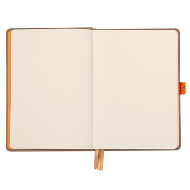 Caderno Goalbook Rhodia A5 Capa Dura Taupe