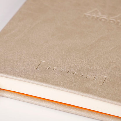 Caderno Goalbook Rhodia A5 Capa Dura Beige