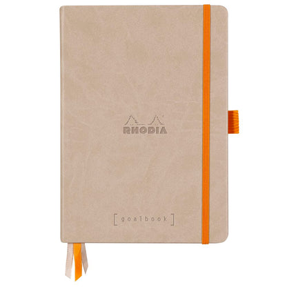 Caderno Goalbook Rhodia A5 Capa Dura Beige