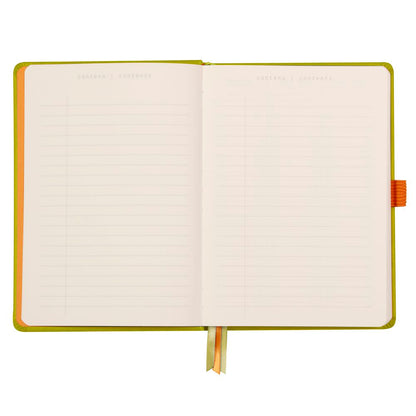 Caderno Goalbook Rhodia A5 Capa Dura Anise