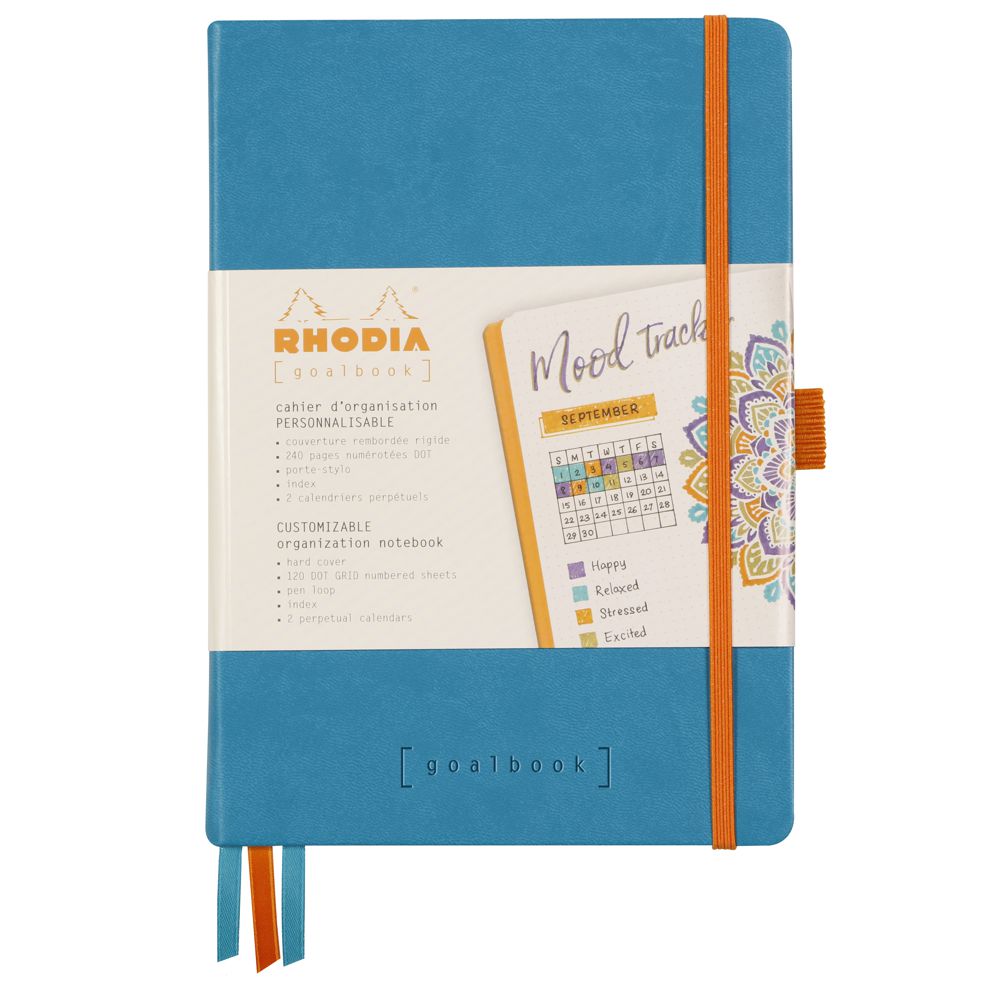 Caderno Goalbook Rhodia A5 Capa Dura Turquoise