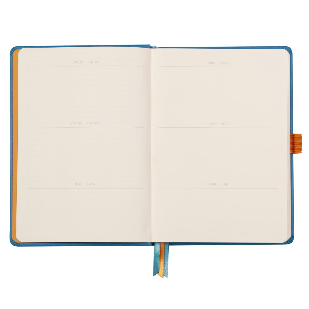 Caderno Goalbook Rhodia A5 Capa Dura Turquoise