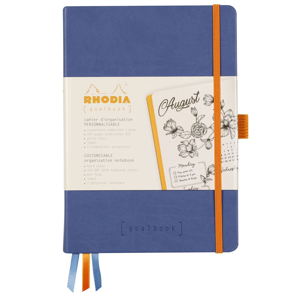 Caderno Goalbook Rhodia A5 Capa Dura Sapphire