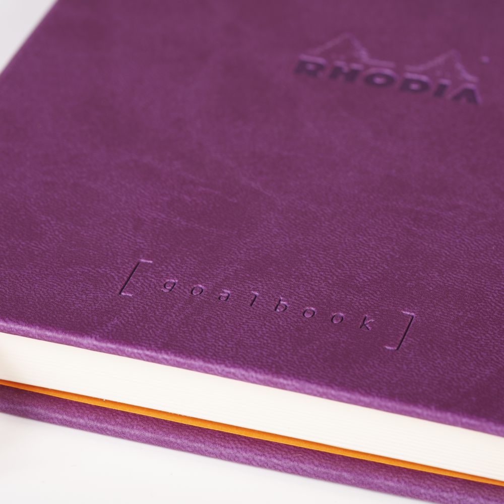 Caderno Goalbook Rhodia A5 Capa Dura Purple