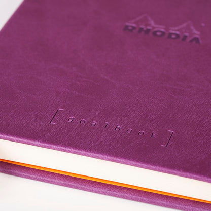 Caderno Goalbook Rhodia A5 Capa Dura Purple