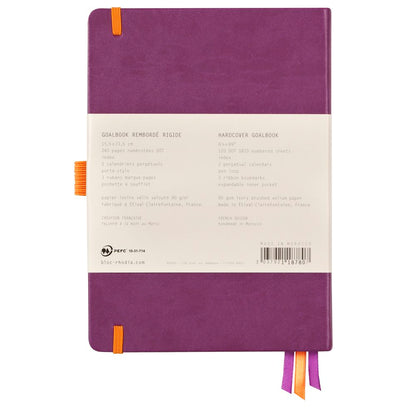 Caderno Goalbook Rhodia A5 Capa Dura Purple