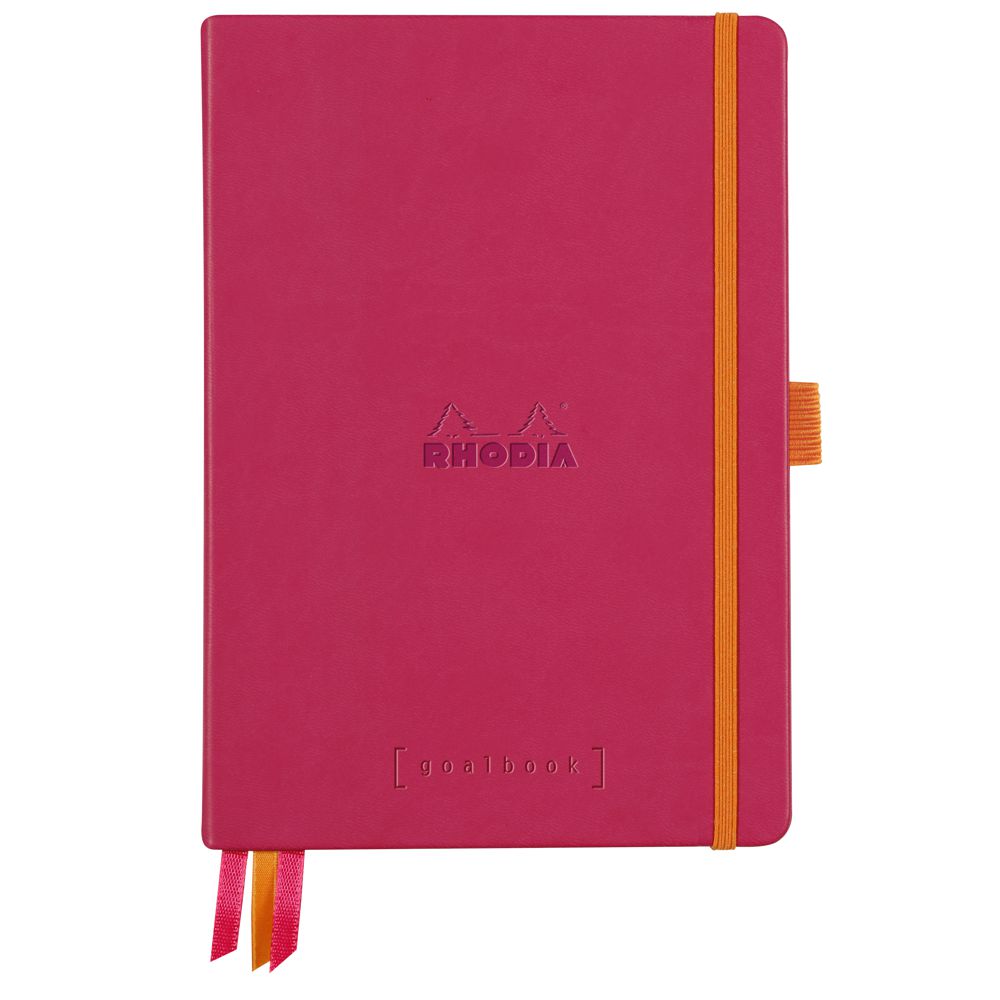 Caderno Goalbook Rhodia A5 Capa Dura Raspberry