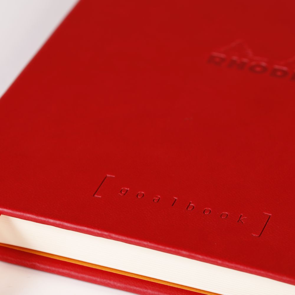 Caderno Goalbook Rhodia A5 Capa Dura Poppy