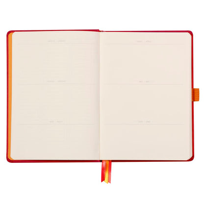 Caderno Goalbook Rhodia A5 Capa Dura Poppy