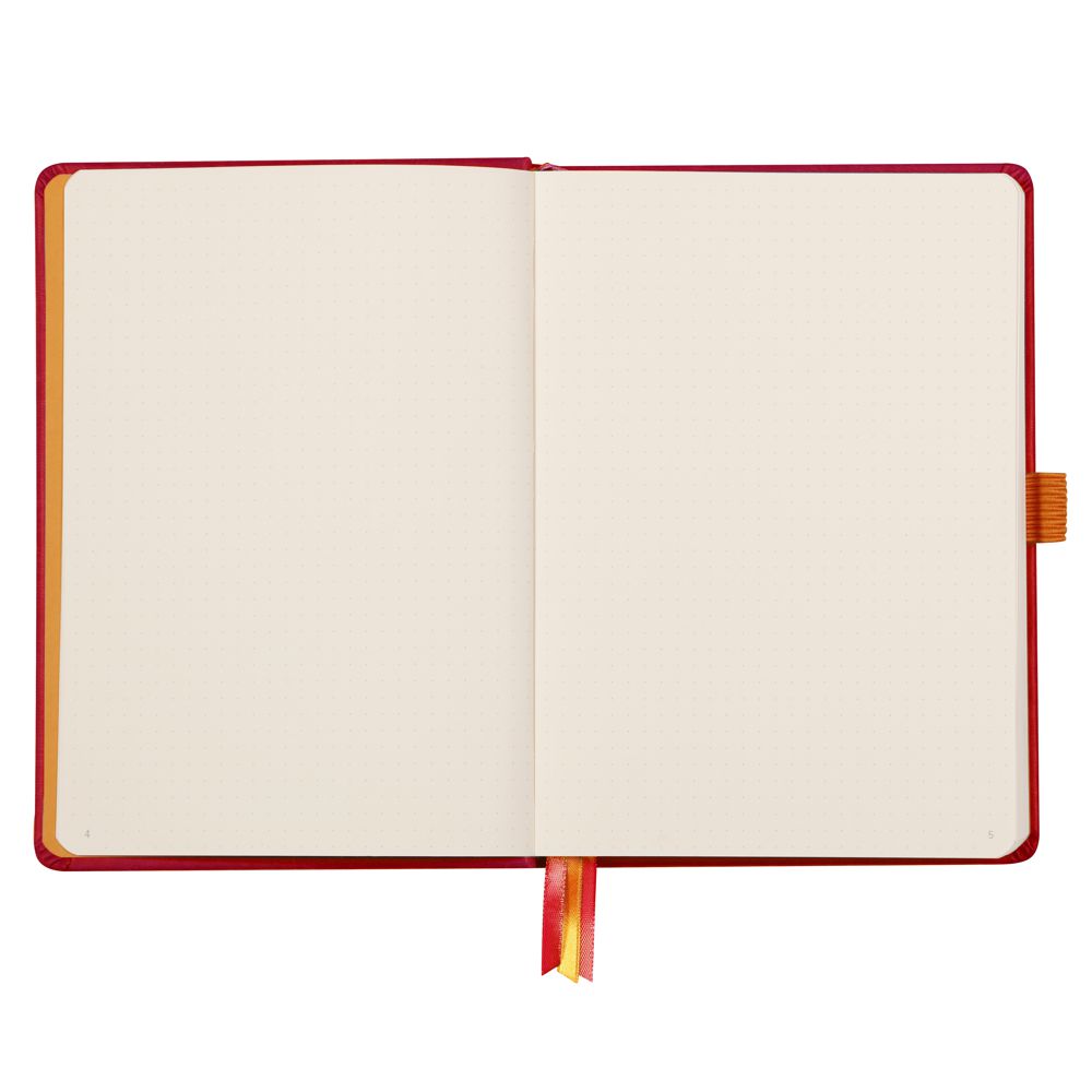 Caderno Goalbook Rhodia A5 Capa Dura Poppy