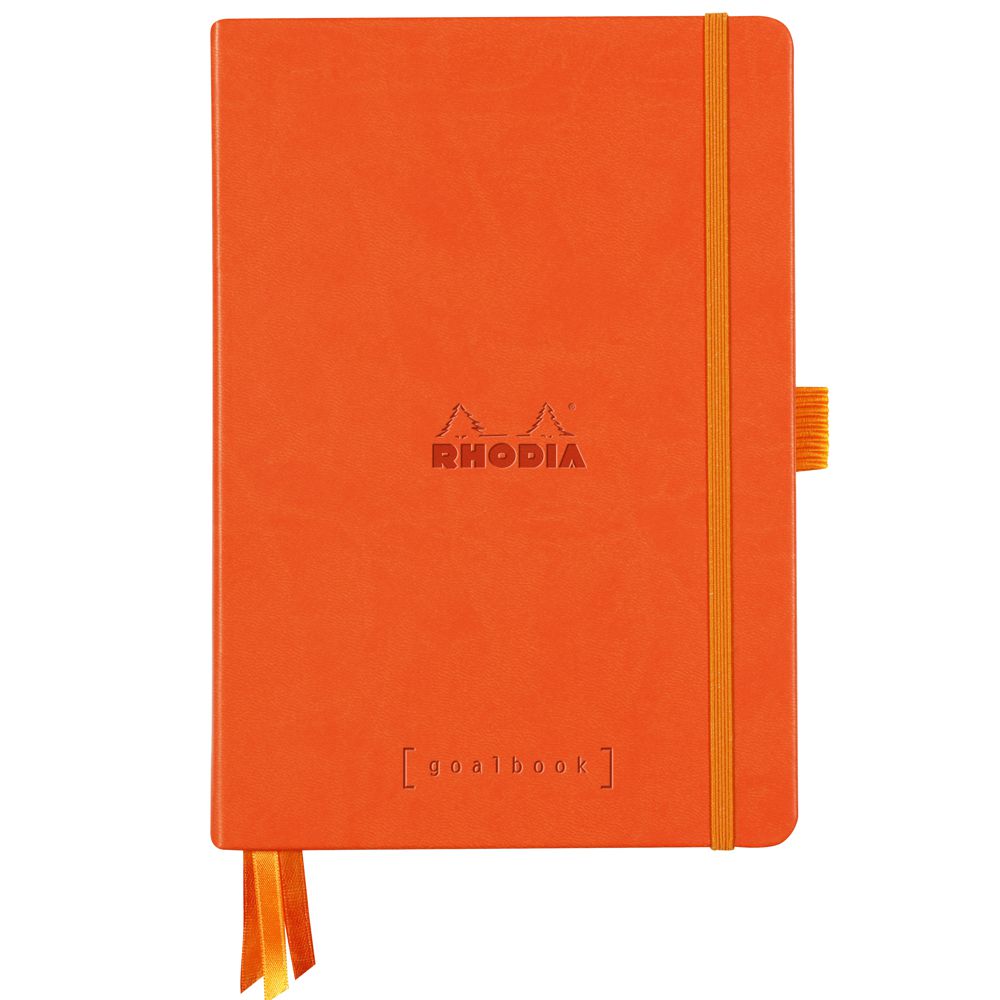 Caderno Goalbook Rhodia A5 Capa Dura Tangerine