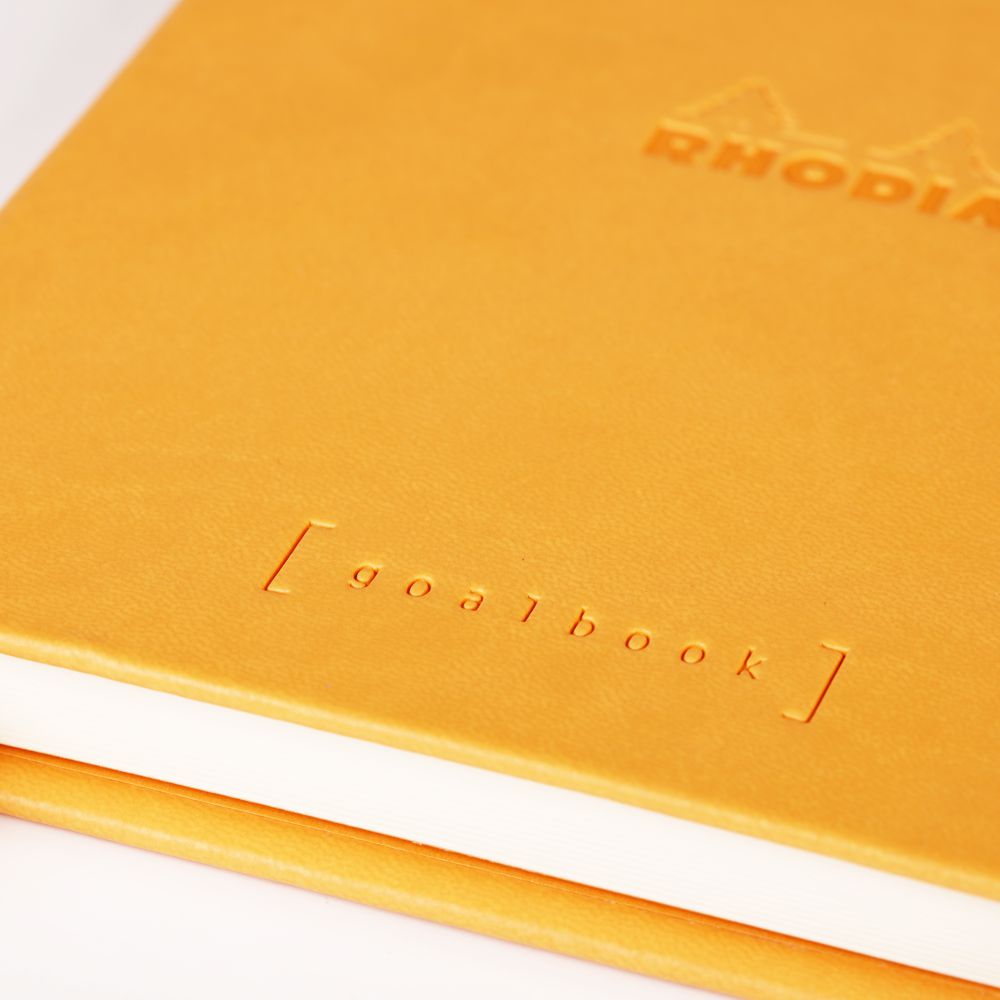 Caderno Goalbook Rhodia A5 Capa Dura Orange