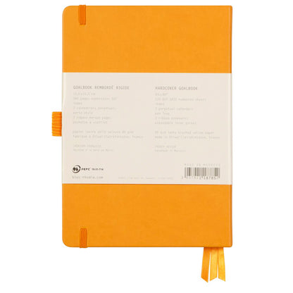 Caderno Goalbook Rhodia A5 Capa Dura Orange