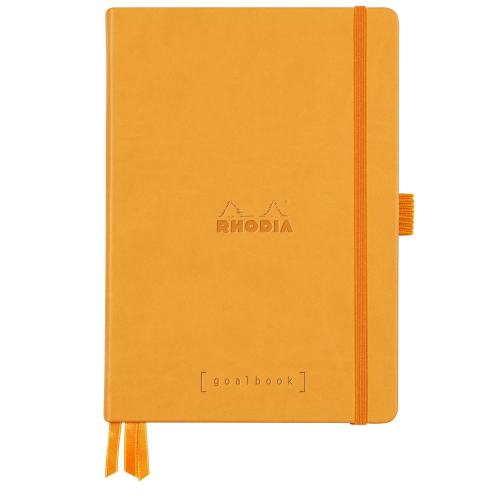 Caderno Goalbook Rhodia A5 Capa Dura Orange