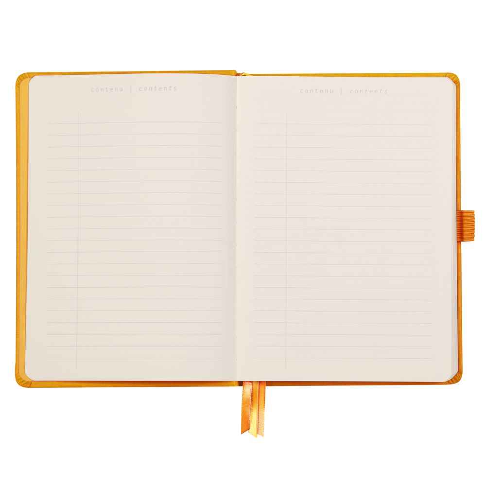 Caderno Goalbook Rhodia A5 Capa Dura Orange