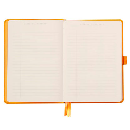 Caderno Goalbook Rhodia A5 Capa Dura Orange