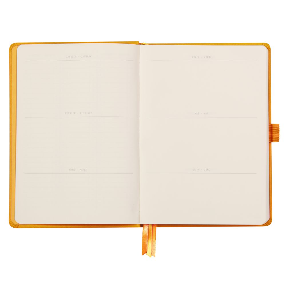 Caderno Goalbook Rhodia A5 Capa Dura Orange