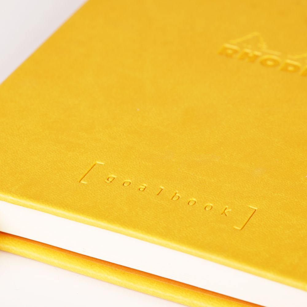 Caderno Goalbook Rhodia A5 Capa Dura Yellow