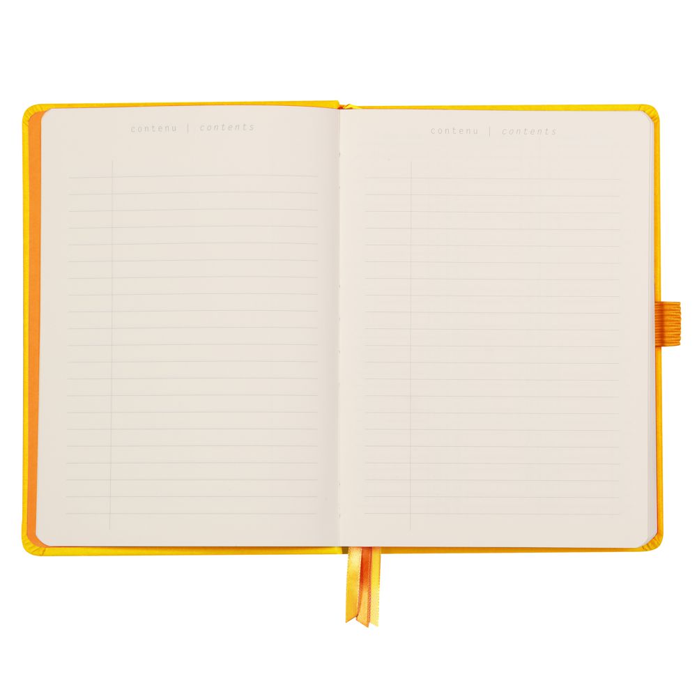 Caderno Goalbook Rhodia A5 Capa Dura Yellow